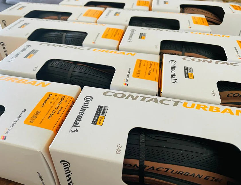 Continental Urban Contact Dark Tan Wall Tyre 16in 35-349
