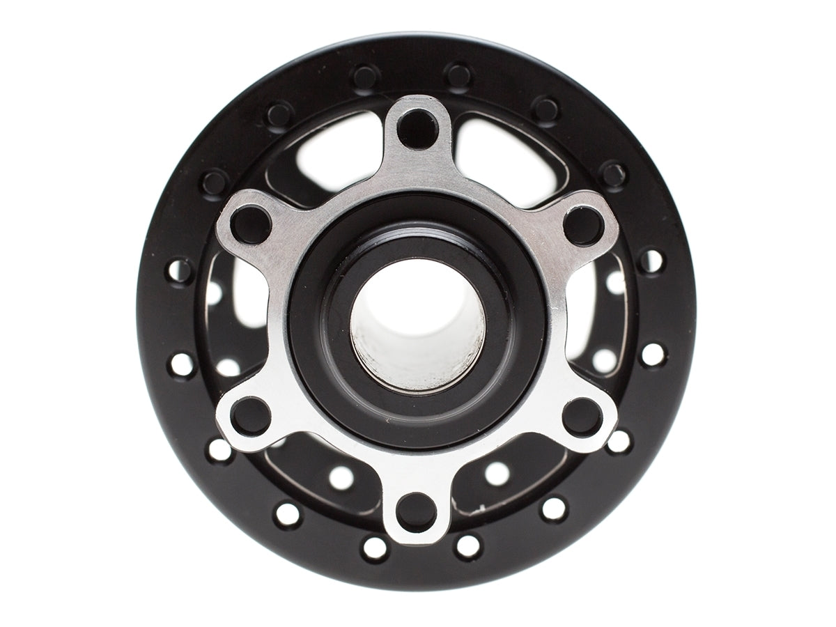 MTB BOOST DISC FRONT HUB - BLACK