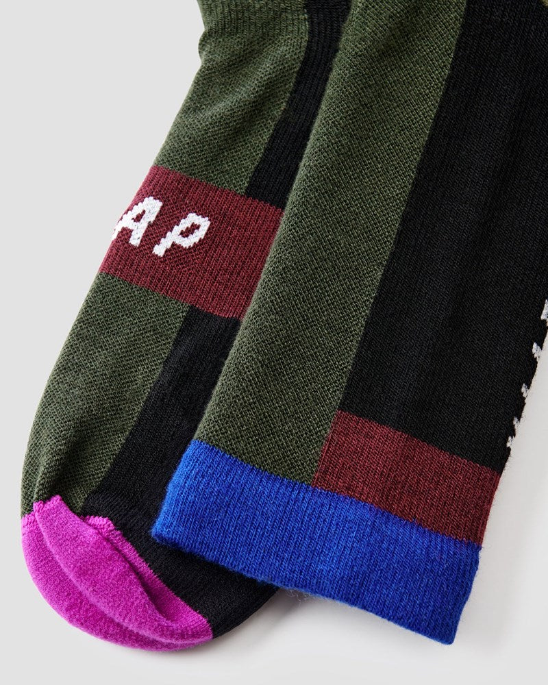 Alt_Road Duo Sock - Black