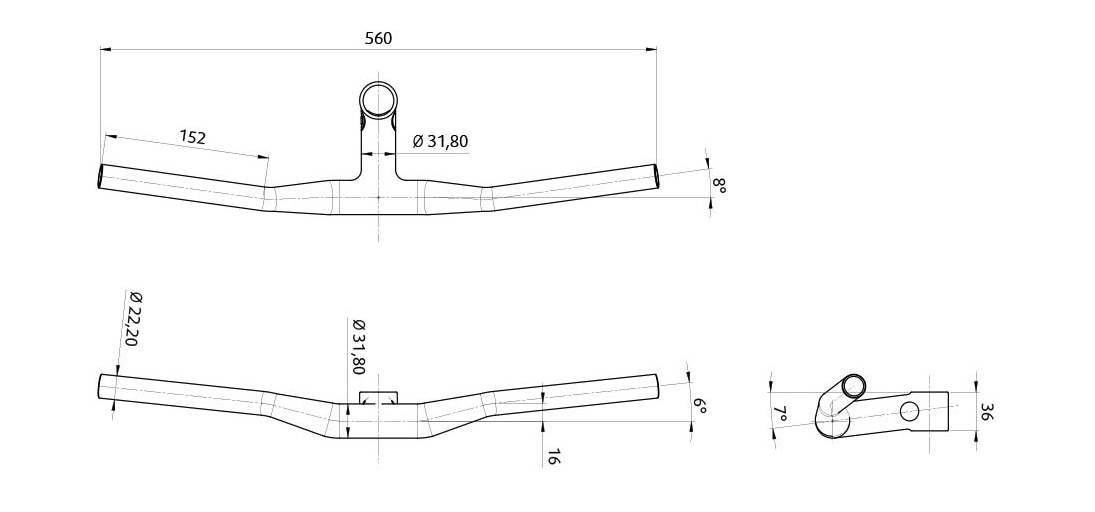 Handlebar Stem Combination
