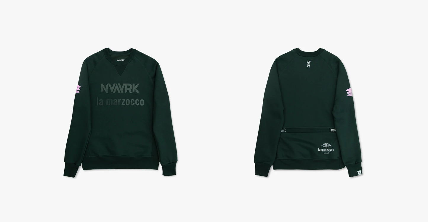 Cycling Sweat Shirt - Green Team