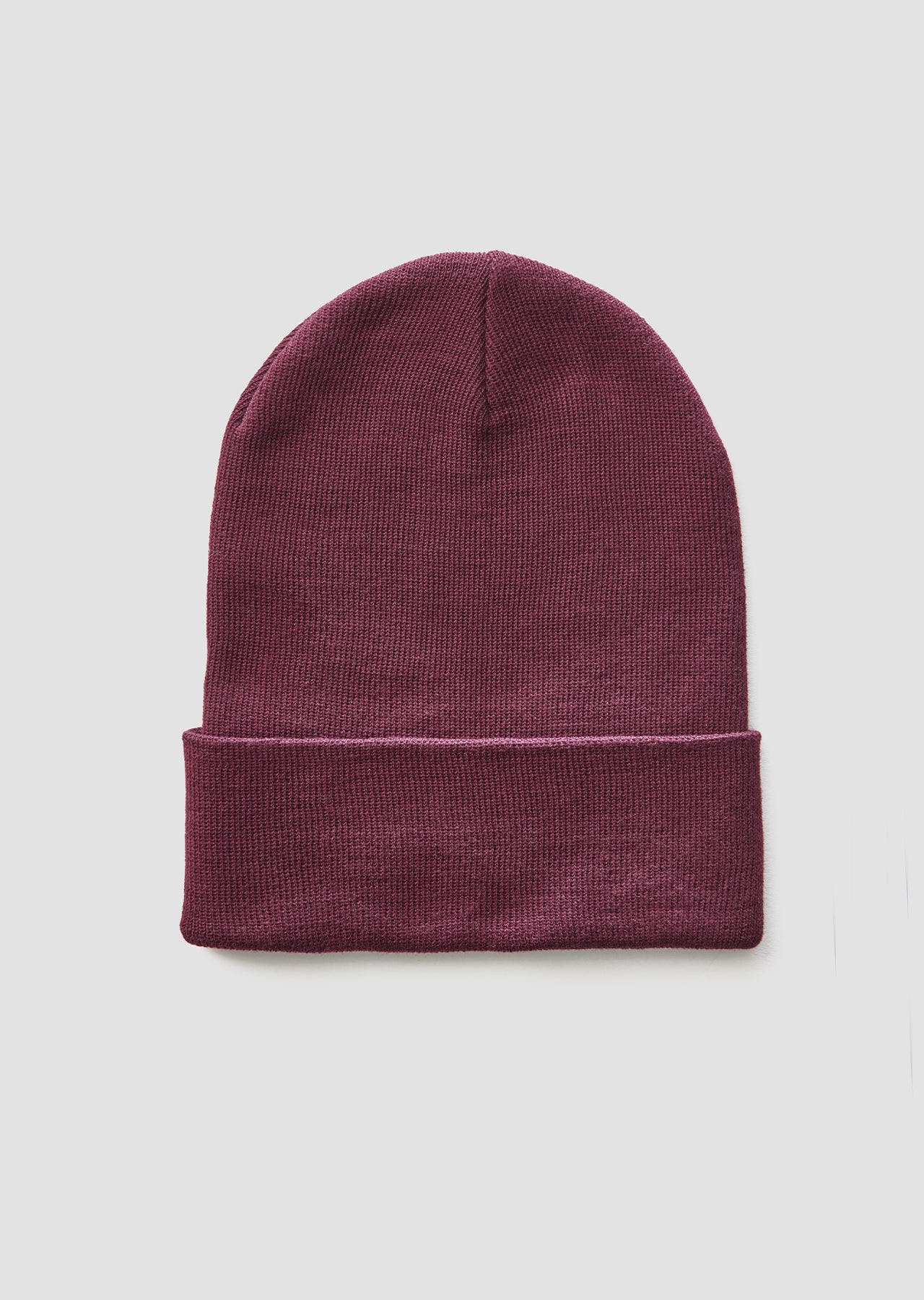 Repreve Rib Beanie - Burgundy