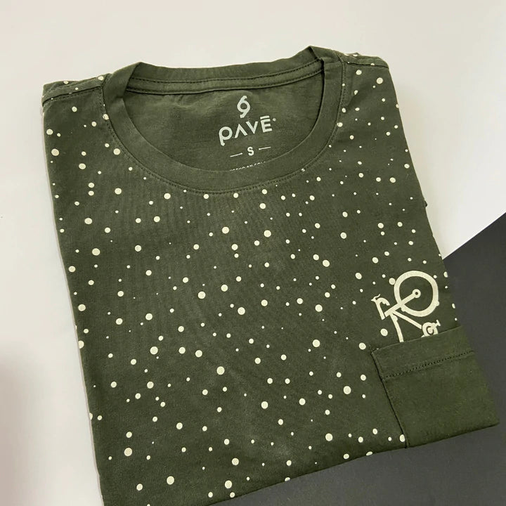 Pave Tee Woman Green ROADIE