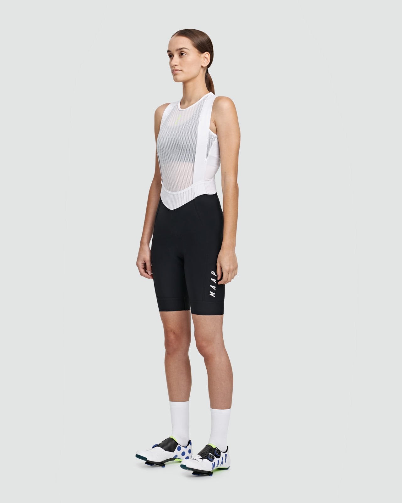 Women's Team Bib Evo - Black/White