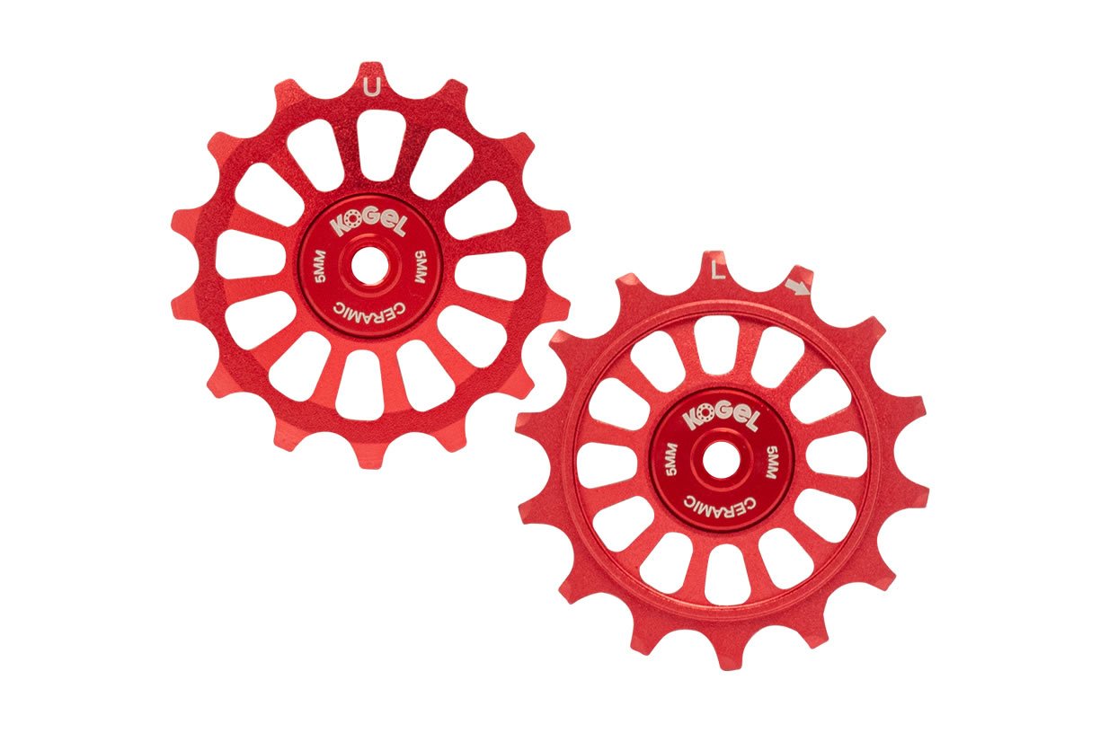 14/14T Oversized derailleur pulleys for Shimano 12 speed