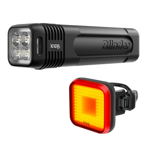 Blinder 600 & Blinder Square Rear Bike Light Set