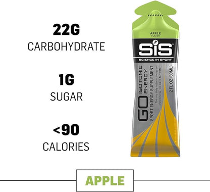 GO Isotonic Energy Gel 60ml - Apple