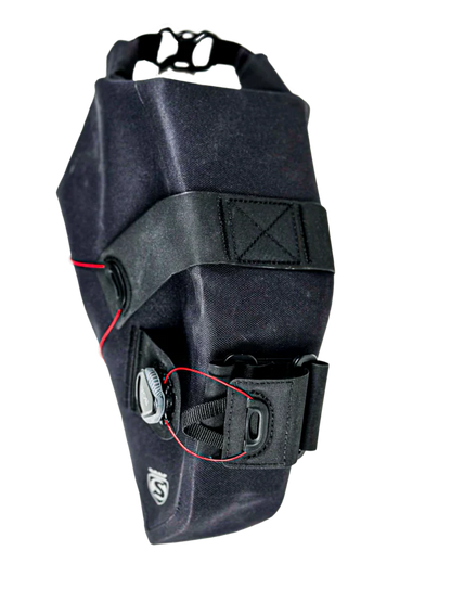 Grinta Seatpack Bag - Black