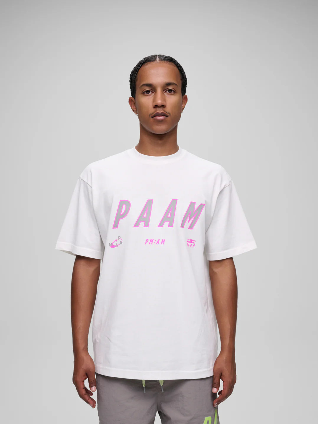 MAAP x P.A.M. Tee - White/Violet Cosmos