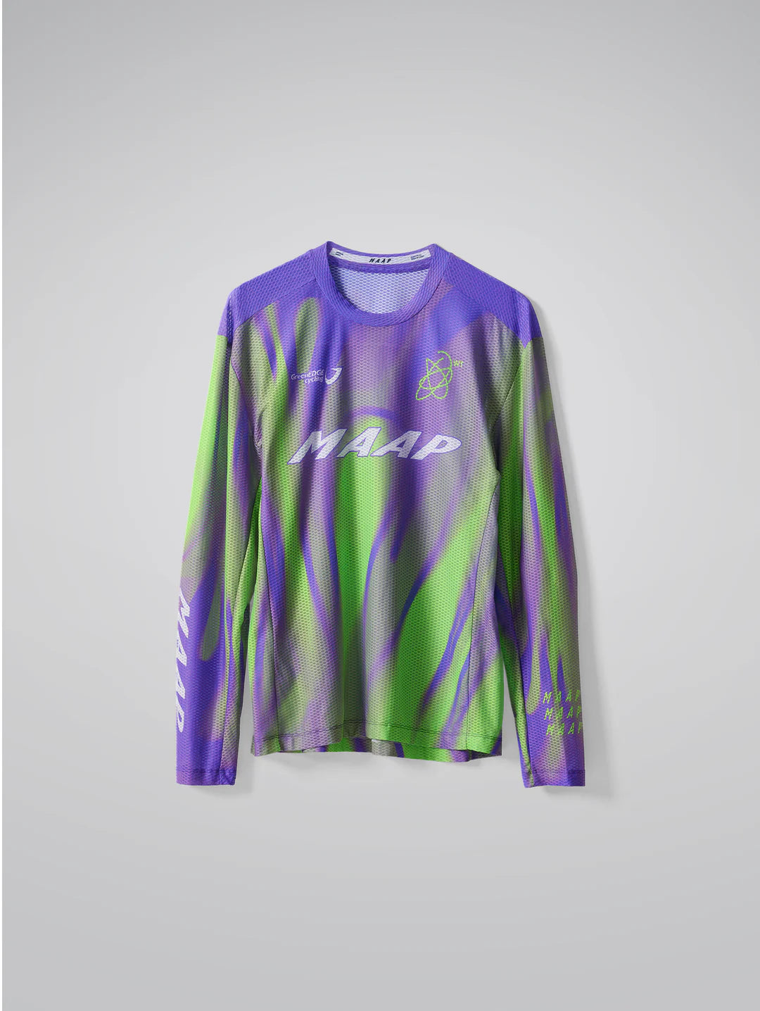 WorldTour 26 Mesh LS Tee - Blackout Glow
