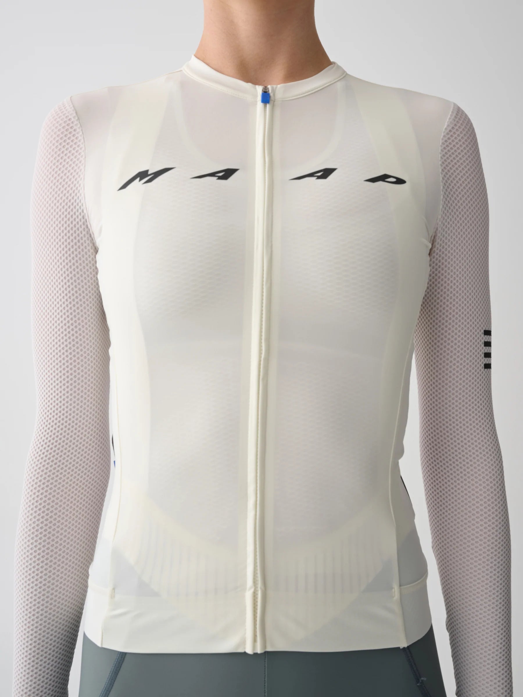 Women's Evade Pro Base LS Jersey 2.0 - Chalk