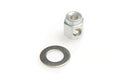 Chain Tensioner Nut + Washer 3 Speed Sturmey Alloy Shell