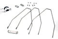 Rear Fender Stay Set Incl Roller & Fittings