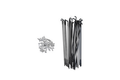 Spoke & Nipple Set Double Butted 14G - 136mm