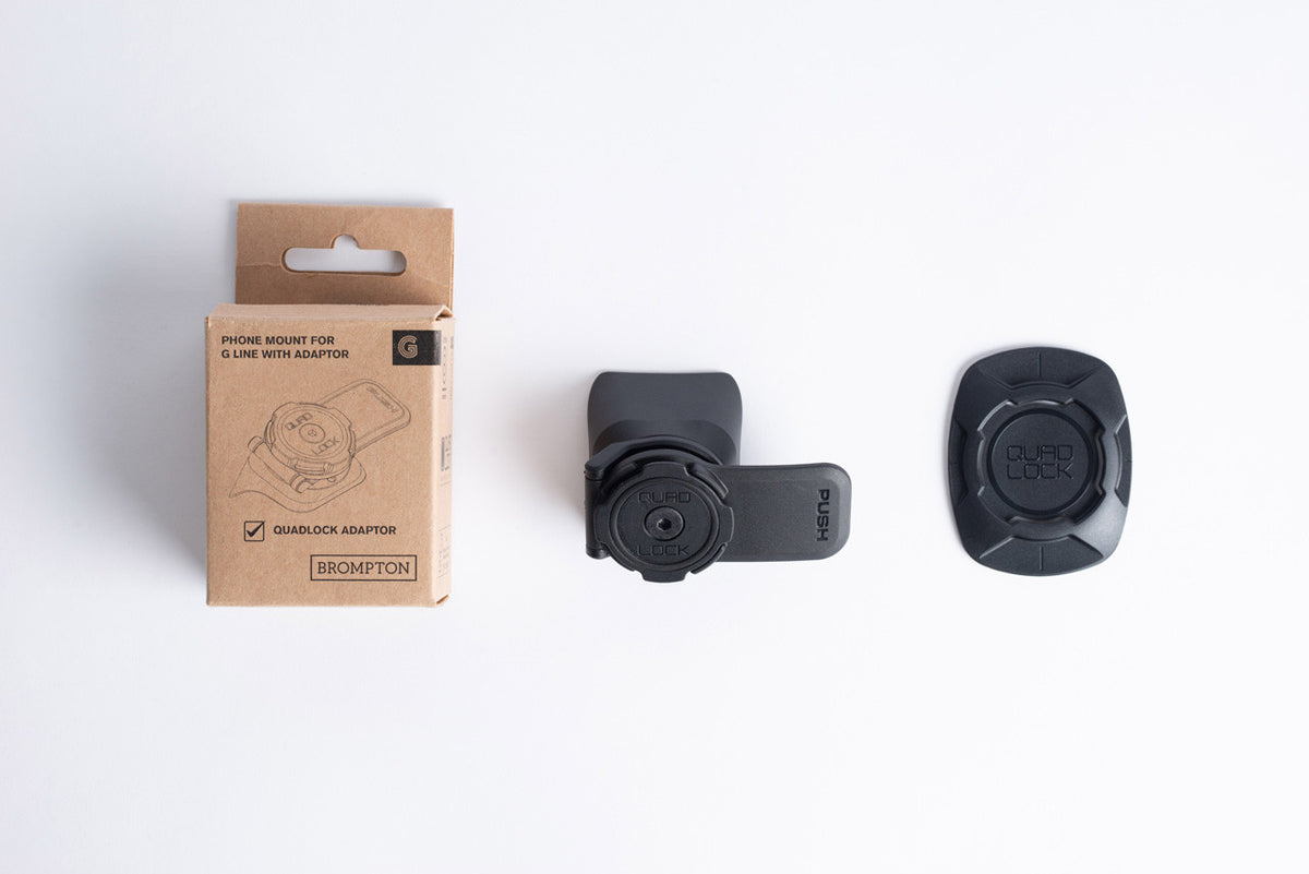 QUAD LOCK® PHONE MOUNT FOR G LINE WITH UNIVERSAL ADAPTOR