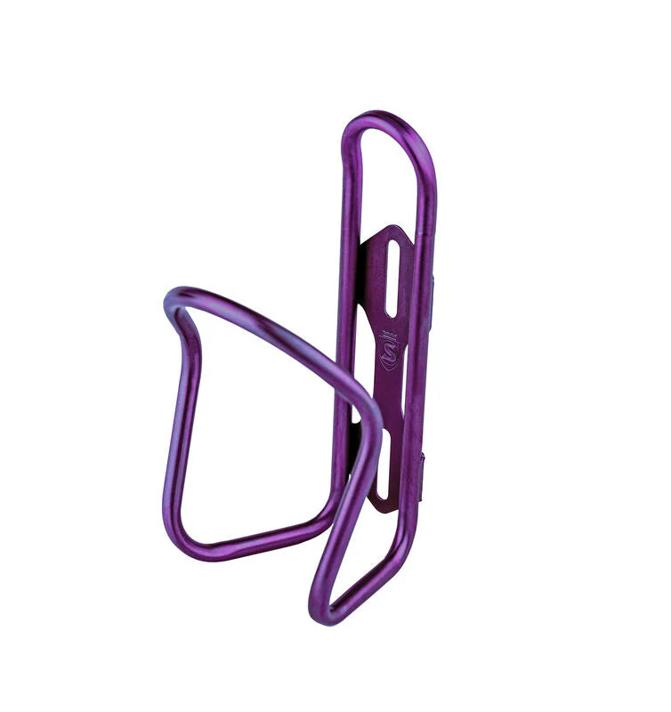 Sicuro Titanium Bottle Cage - Royal Purple