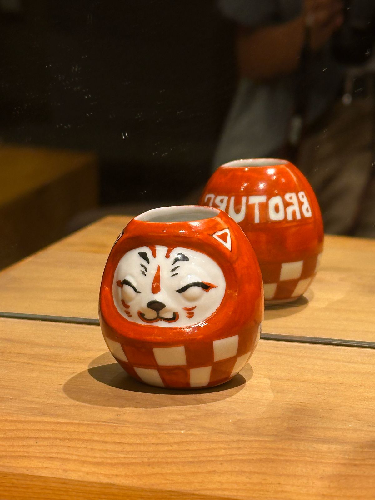 Daruma Shot Glass
