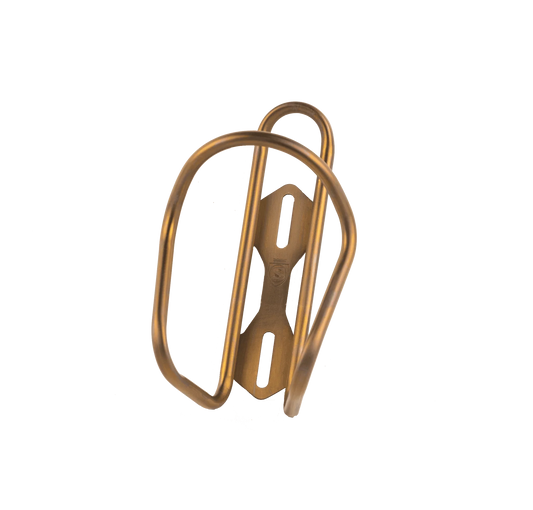 Sicuro Titanium Bottle Cage - Bourbon