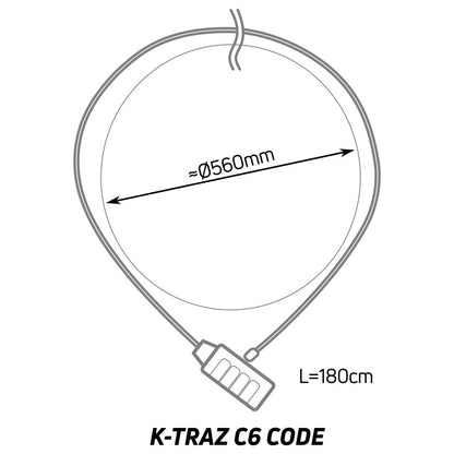 Candado K-Traz C6 Code