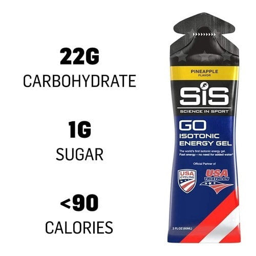 GO Isotonic Energy Gel 60ml - Pineapple