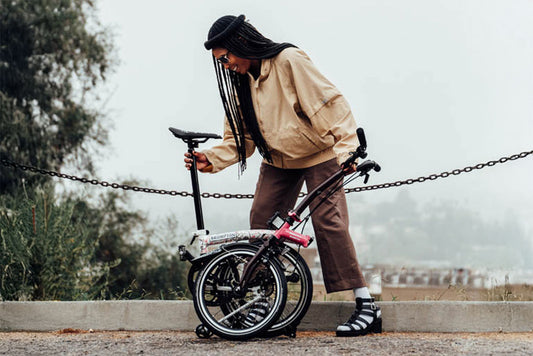 Brompton by Shantell Martin P Line 4-speed