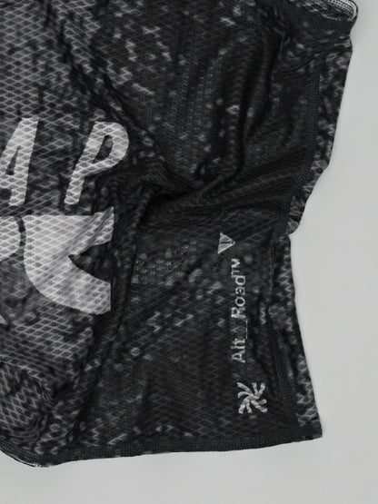 Alt_Road Mesh Summer Neck Warmer - Silver/Black