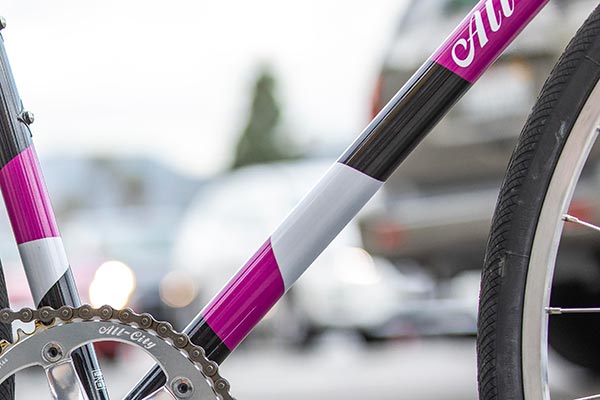 Big Block Frameset - Midnight/Frost/Violet