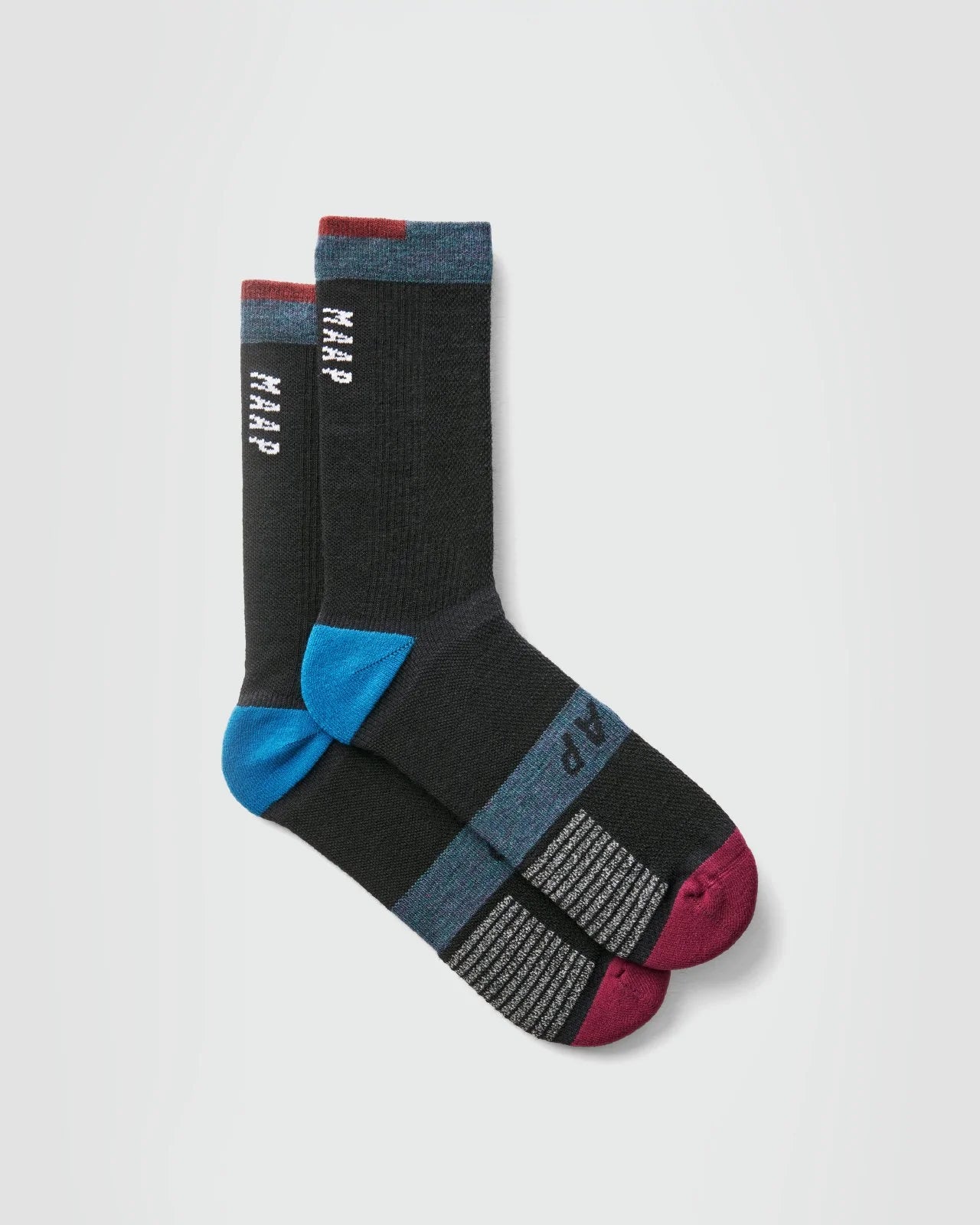 Alt_Road Merino Sock - Black