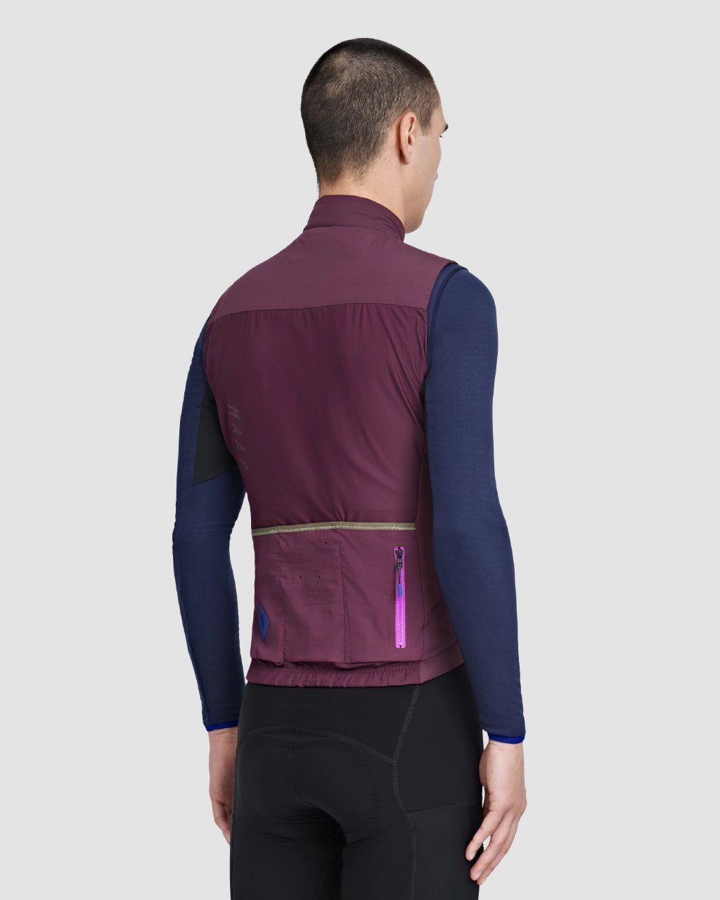 Alt_Road Thermal Vest - Burgundy