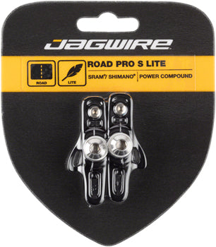 Jagwire Road Pro S Brake Pads SRAM/Shimano, Black