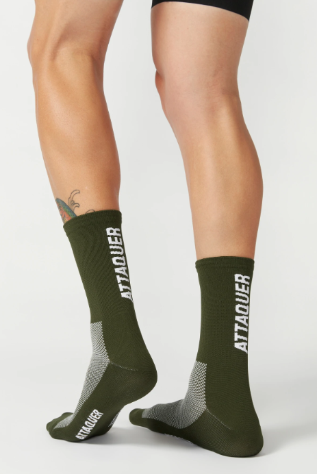 Socks Vertical Logo - Pine
