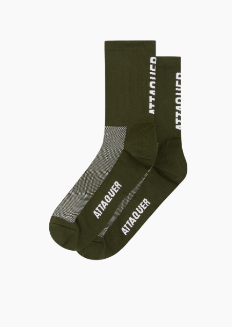 Socks Vertical Logo - Pine