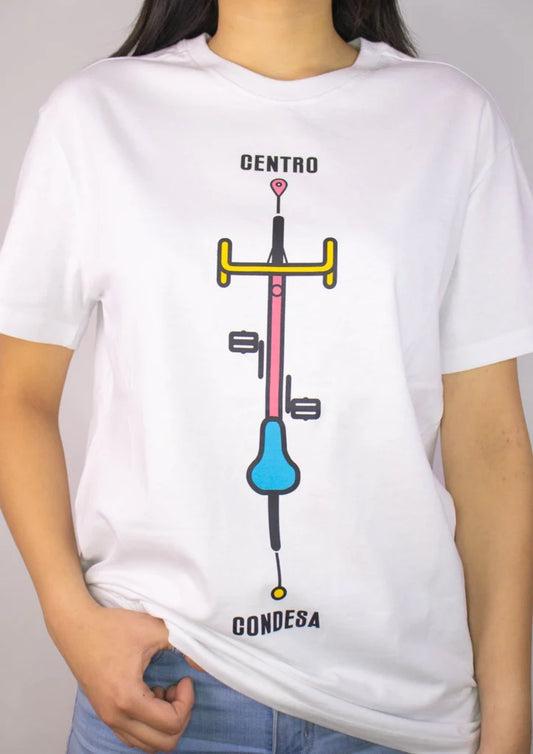 Tee Condesa Centro - Blanca