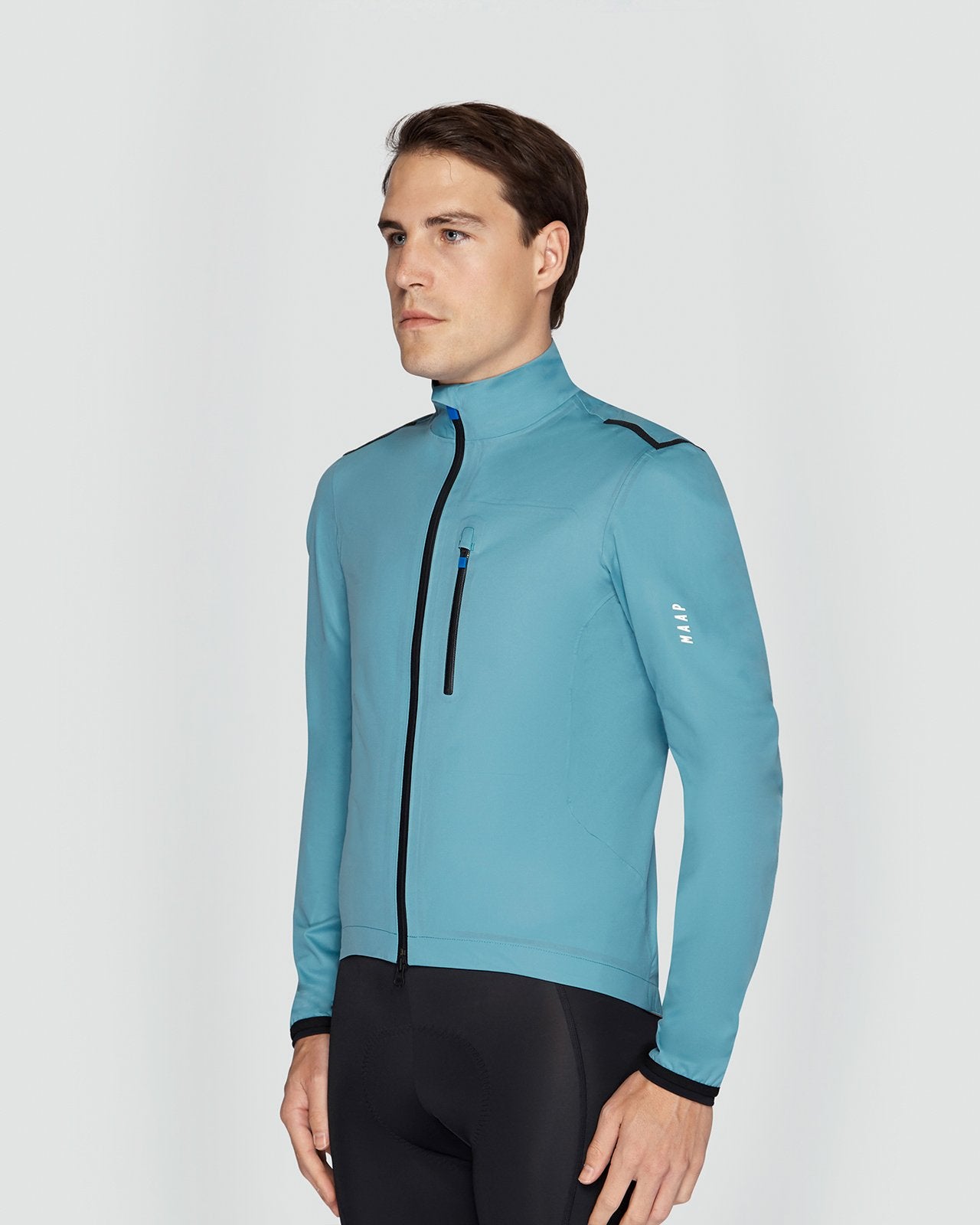 Ascend Pro Rain Jacket - Cyan