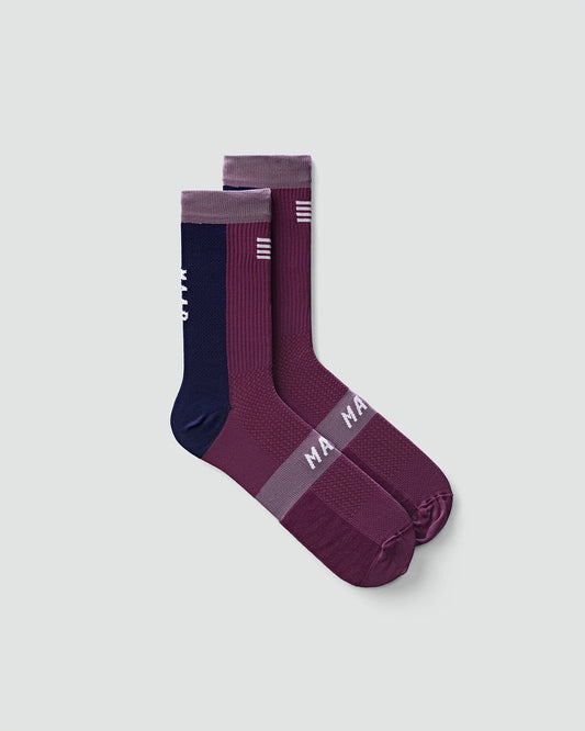 Rival Sock - Burgundy
