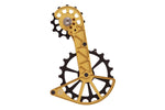 Kolossos Oversized Derailleur Cage for Shimano Dura Ace R9100 and Ultegra R8000 - Midas Gold